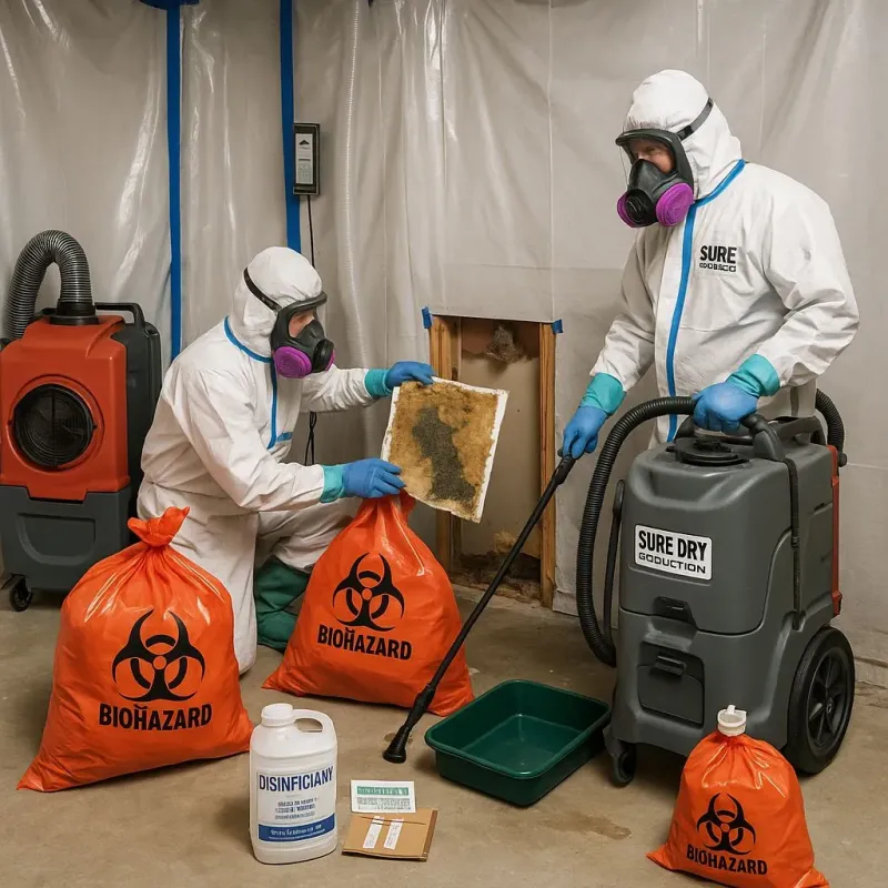 Contaminated Water Handling Protocols process in Pickaway County, OH