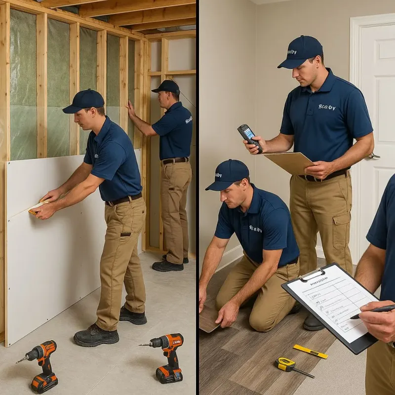Repairs and Reconstruction process in Pickaway County, OH